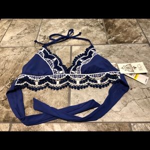 Becca crocheted bikini top